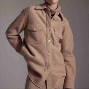 Quince 100% Merino Wool Shirt Jacket